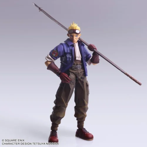 Square Enix Bring Arts Series Cid Highwind - (FF7) Final Fantasy VII Official Statue - TAITO
