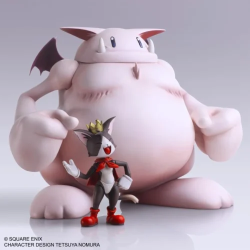 Square Enix Bring Arts Series Cait Sith & Moogle - (FF7) Final Fantasy VII Official Statue - TAITO
