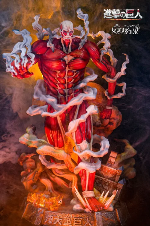 Colossal Titan with LED - Attack On Titan Resin Statue - Giant Studio