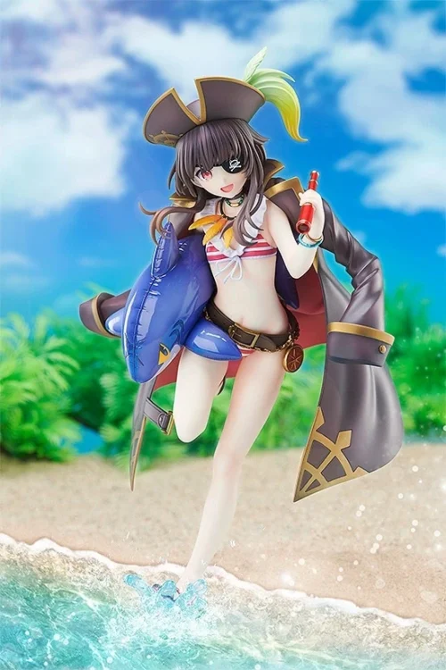 1/7 Scale Cosplay On The Beach Ver. Megumin - KonoSuba: God's Blessing on This Wonderful World! Official Statue - Good Smile Company