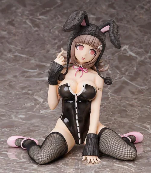1/4 Scale Black Bunny Ver. Chiaki Nanami - Danganronpa 2: Goodbye Despair Official Statue - FREEing