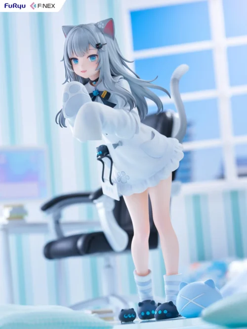 1/7 Scale Nachoneko Amashiro Natsuki - VTuber Official Statue - F:NEX
