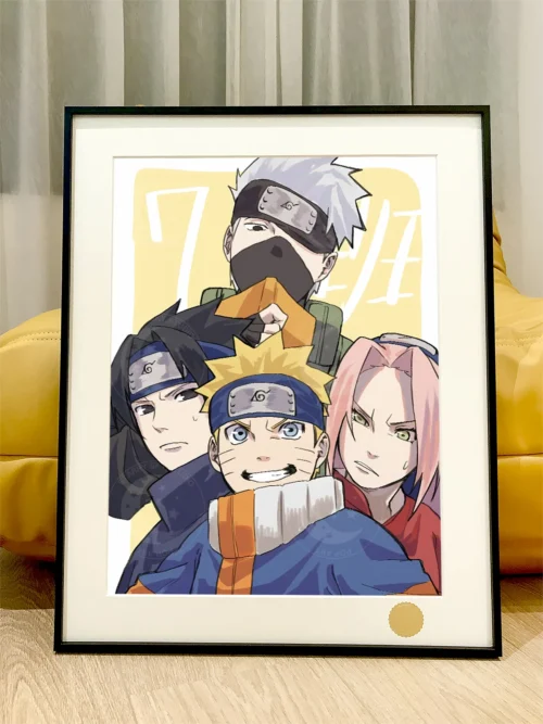 Kakashi Team 7 Decorative Painting - Naruto - Xingkong Studio