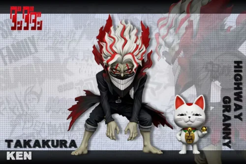 Okarun/ Ken Takakura & Turbo Granny - Dandadan Resin Statue - A Plus Studios
