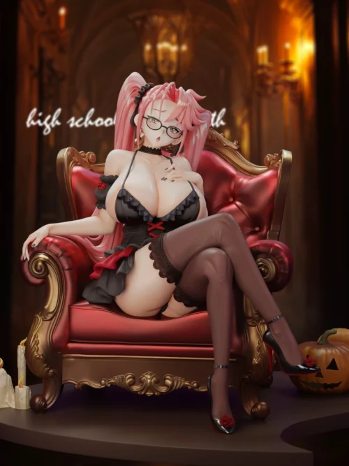 1/6 Scale Halloween Party Ver. Saya Takagi - Highschool of the Dead Resin Statue - Green Tea Studio