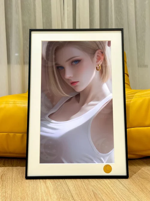 White Suit Ver. Android 18 Decorative Painting - Dragon Ball - Xingkong Studio