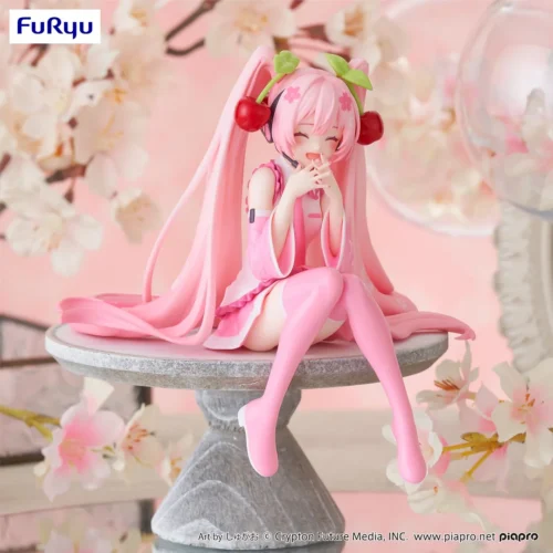 2023 Sakura Ver. Miku Hatsune Noodle Stopper - VOCALOID Official Statue - FURYU Studios