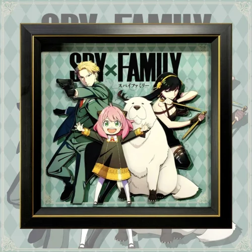 3D Decorative Paint of SPY X FAMILY - SPY X FAMILY Decorative Painting - Mystical Art Studios