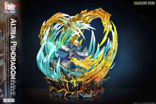 1/6 Scale Saber Artoria Pendragon with LED - Fate/Stay Night Resin Statue - Imagination Studio