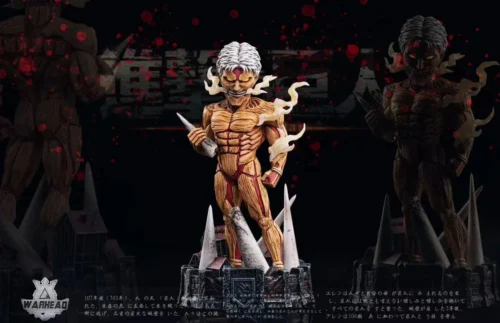 WCF Scale The Armored Titan 2.0 with LED - Attack On Titan Resin Statue - Warhead Studios