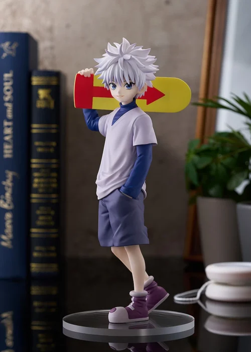 L Size POP UP PARADE Series Killua Zoldyck - HUNTER X HUNTER Official Statue - Good Smile Company