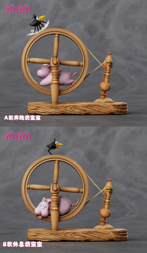 Running & Rest Boh - Spirited Away Statue - WAWA Studio