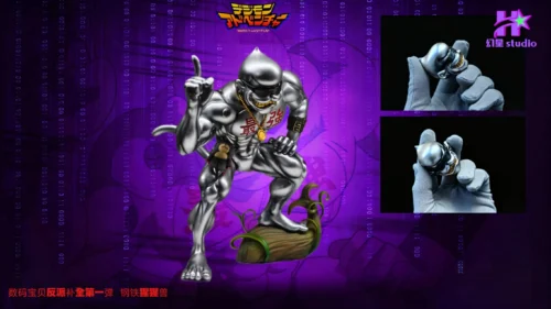 MH Scale MetalEtemon - Digimon Resin Statue - HuanXing Studios