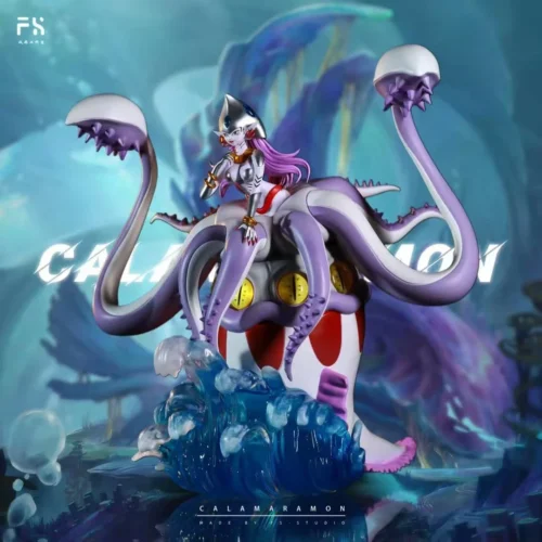 Calmaramon - Digimon Resin Statue - Fh Studios