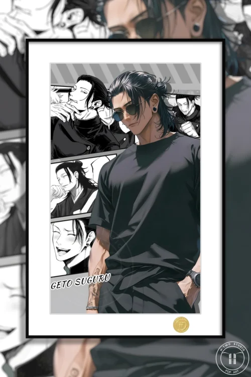 Suguru Geto Decorative Painting - Jujutsu Kaisen - H-TWO Studio