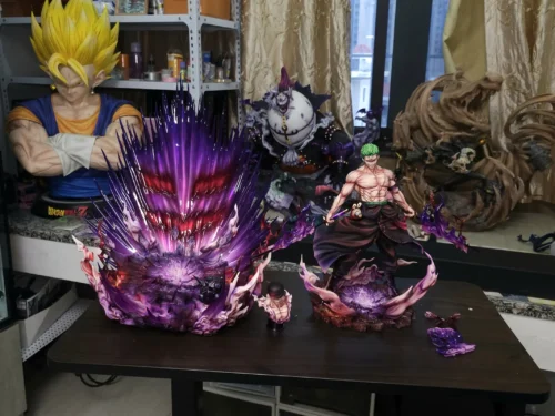 POP Scale Hell King Roronoa Zoro with LED - ONE PIECE Resin Statue - Jinshan-Studio