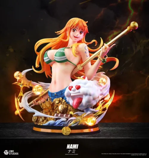 1/4 Scale Nami Bust Statue - ONE PIECE Resin Statue - UNO Studio