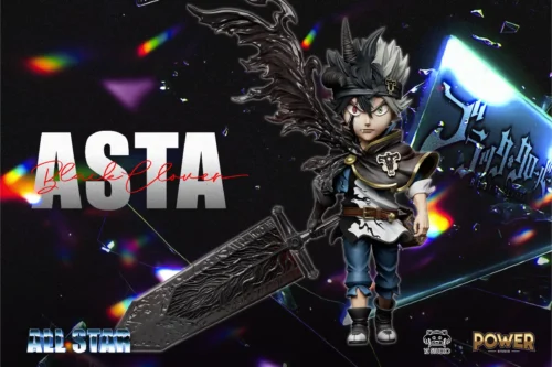 All-Star Series 003 Black Asta - Black Clover Statue - YZ Studios
