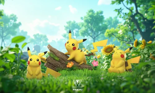 1/20 Scale World Zukan Pikachu - Pokemon Statue - Wonder Studio