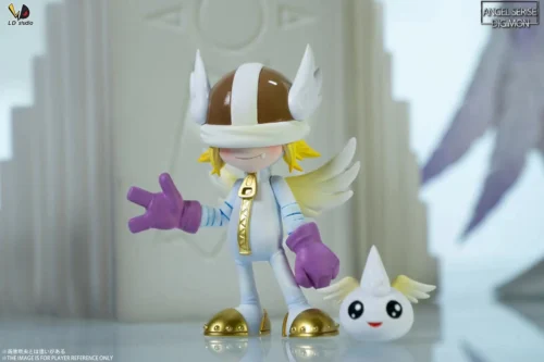 Luxmon & Puttimon - Digimon Resin Statue - LD Studio