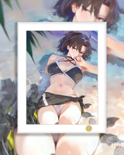 Swimsuit Moon Cancer Ryougi Shiki Decorative Painting - Fate/Grand Order - H-TWO Studio