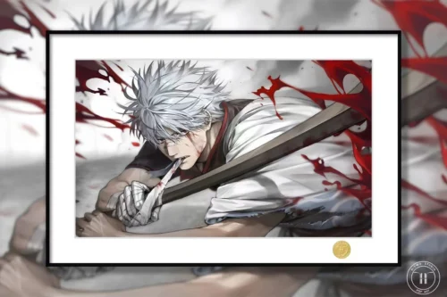 Gintoki Sakata Decorative Painting - GINTAMA - H-TWO Studio