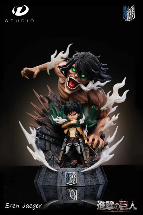 WCF Scale Nine Titan Series 001 Eren Yeager - Attack On Titan Resin Statue - D-Studio