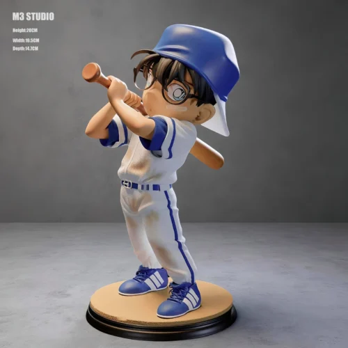 Chibi Ver. Baseball Cap Conan Edogawa 2.0 - Detective Conan Resin Statue - M3 Studios