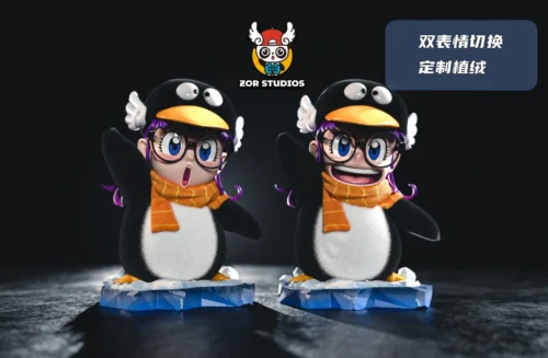 Flocking Series Penguin Arare/ Arale - Dr. Slump Resin Statue - ZOR Studios