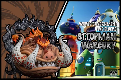 Future Island Arc Awakened Beast Form St. Topman Warcury - ONE PIECE Statue - YZ Studios