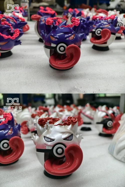 Gigantamax Gengar Pokeball - Pokemon Resin Statue - DaoDan Studio