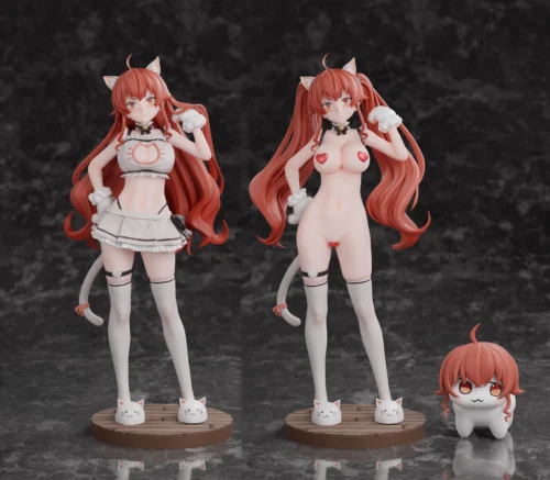 Cat Ear Ver. Eris Greyrat - Mushoku Tensei: Jobless Reincarnation Statue - Tensei Studio