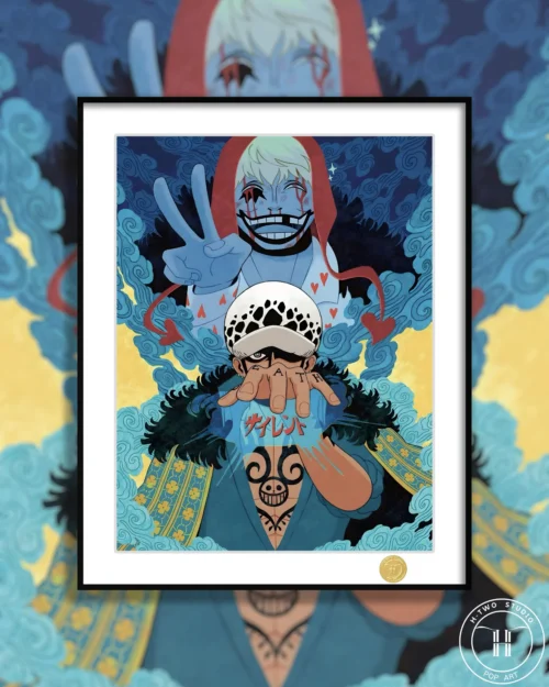 Corazon Donquixote Rosinante & Trafalgar D. Water Law Decorative Painting - ONE PIECE - H-TWO Studio