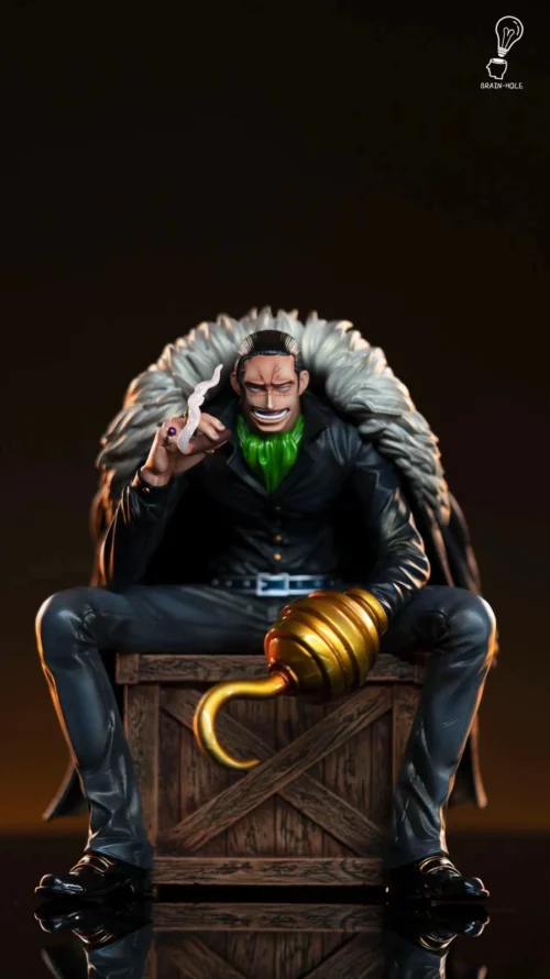 Sitting Sir Crocodile - ONE PIECE Resin Statue - Brain Hole Studio