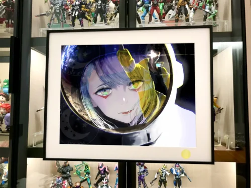 Cyber Lucyna Kushinada Decorative Painting - Cyberpunk: Edgerunners - Xingkong Studio
