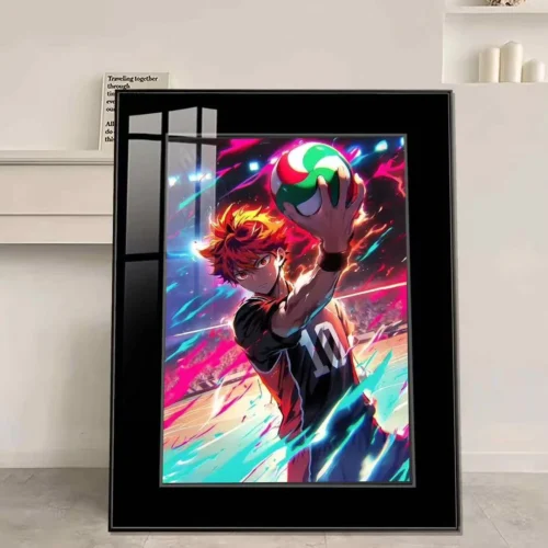 Inextinguishable Shoyo Hinata Decorative Painting - Haikyū!! Decorative Painting - JuZi Studio