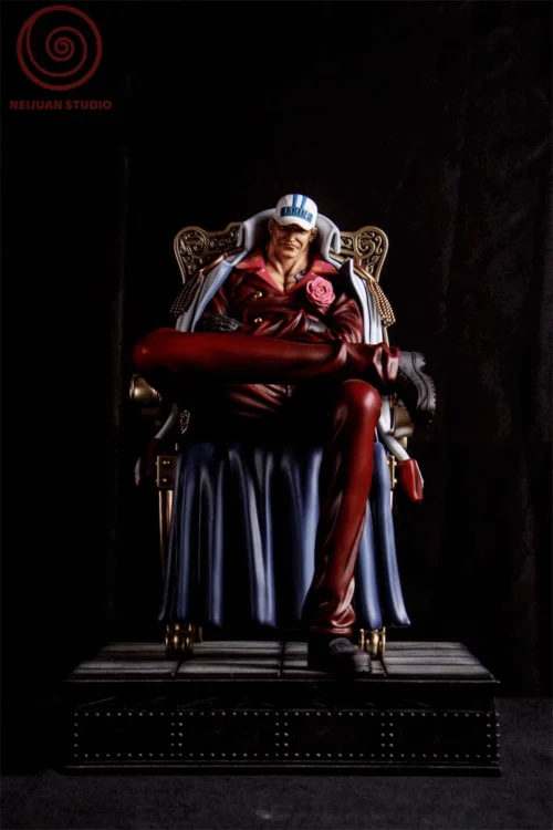 Sitting Marineford Arc Akainu/ Sakazuki - ONE PIECE Resin Statue - NEIJUAN Studio