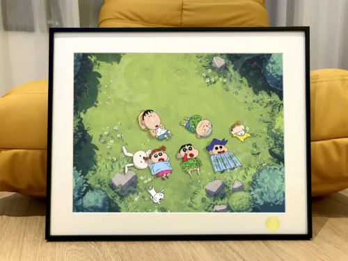Camping Kasukabe Defence Force Decorative Painting - Crayon Shin-chan - Xingkong Studio