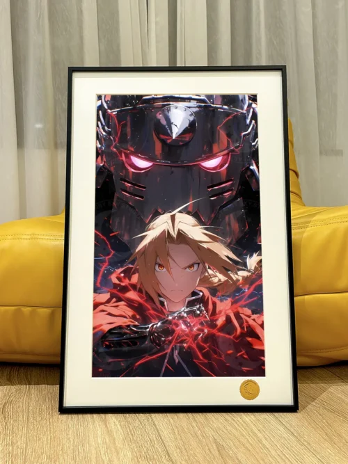 Elric Brothers Decorative Painting - Fullmetal Alchemist: Brotherhood - Xingkong Studio