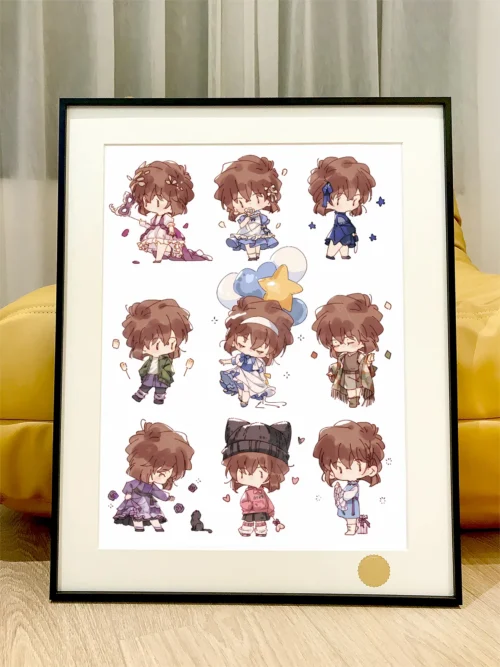 Chibi Ver. Ai Haibara Decorative Painting - Detective Conan - Xingkong Studio