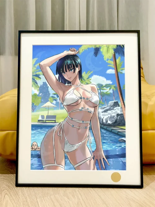 Fubuki in Swimming Pool Decorative Painting - One-Punch Man - Xingkong Studio