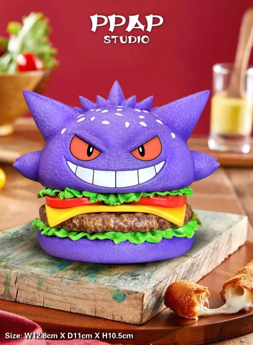 Gengar Ube Burger - Pokemon Resin Statue - PPAP Studios