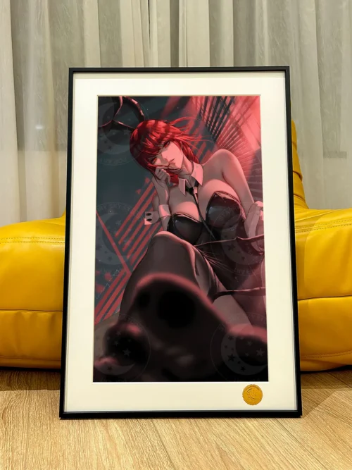 Bunny Girl Makima Decorative Painting - Chainsaw Man - Xingkong Studio