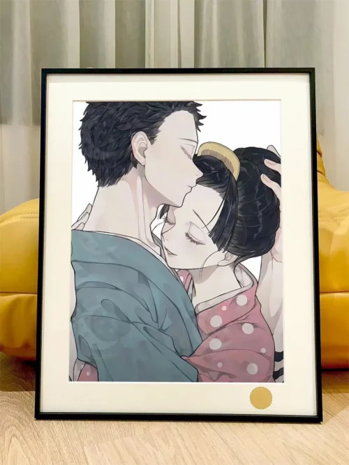 Good Night, Mr Hakuji Decorative Painting - Demon Slayer: Kimetsu No Yaiba - Xingkong Studio