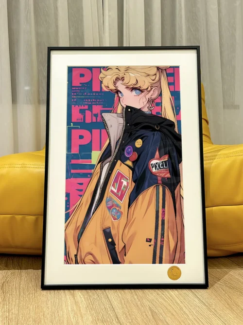 Fashion Style Usagi Tsukino Decorative Painting - Sailor Moon - Xingkong Studio