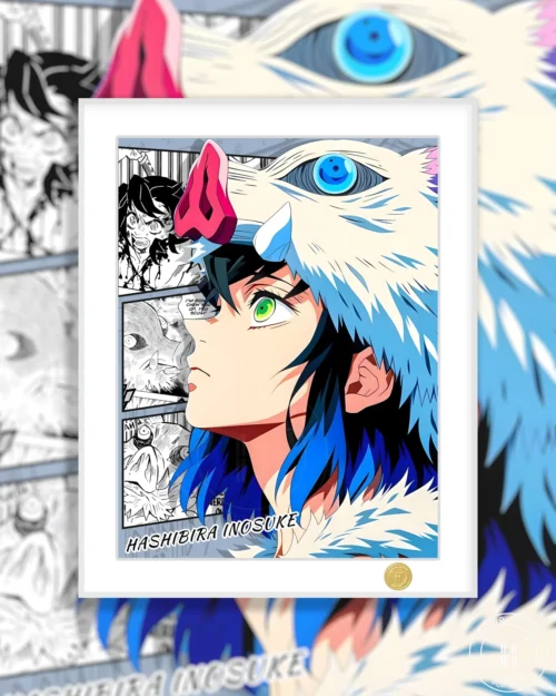 Inosuke Hashibira Decorative Painting - Demon Slayer: Kimetsu No Yaiba - H-TWO Studio