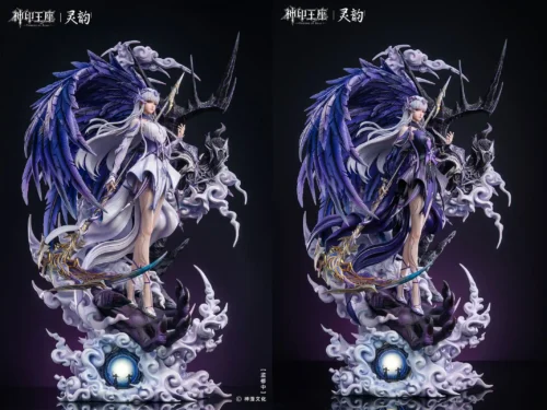 1/4 Scale Licensed Divine Awakening Sheng Cai'er with LED - Throne of Seal Resin Statue - LingYun Studio