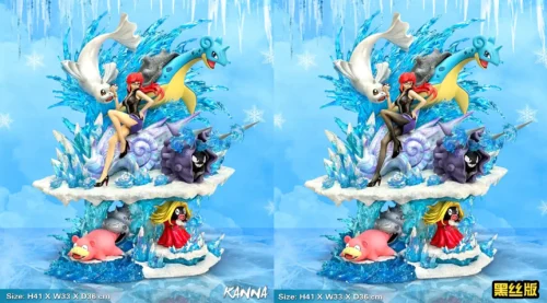 Lorelei & Pokemons - Pokemon Resin Statue - EGGS Studios