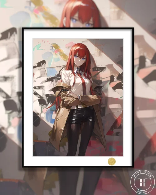 Graffiti Kurisu Makise Decorative Painting - Steins;Gate - H-TWO Studio