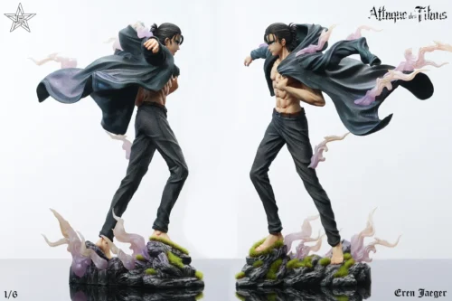 1/6 Scale Wearing Clothes Eren Yeager - Attack On Titan Statue - JiangXing Studio